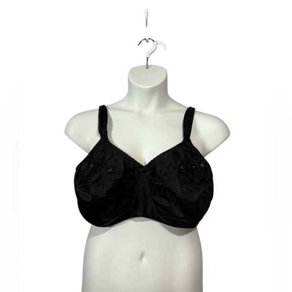 NEOT, Warner's, Full Coverage Wire-Free Bra, 44 DDD, Black 🫦 - Picture 2 of 9